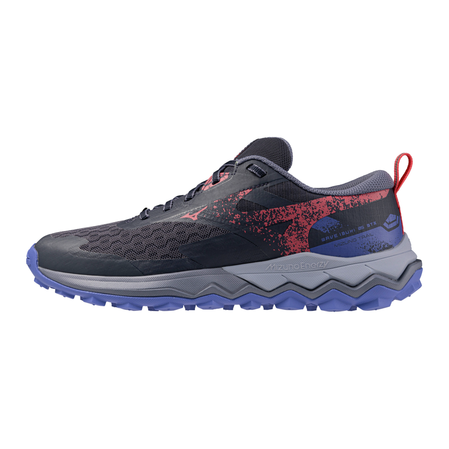 Mizuno WAVE IBUKI 5 GTX Odyssey Gray/Calypso Coral/Iris Bloom